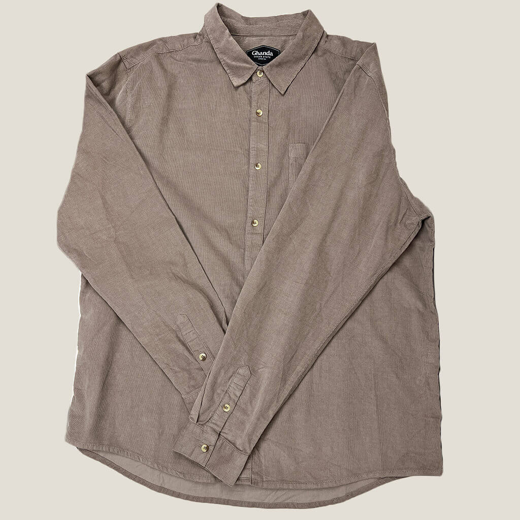 Ghanda Cord Shirt Front
