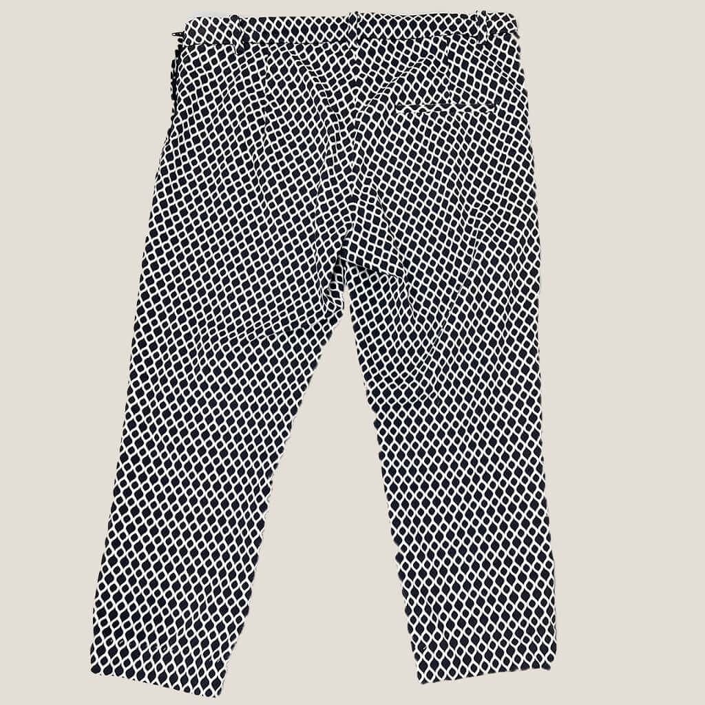 H&M Black and White Pant EU40 Back