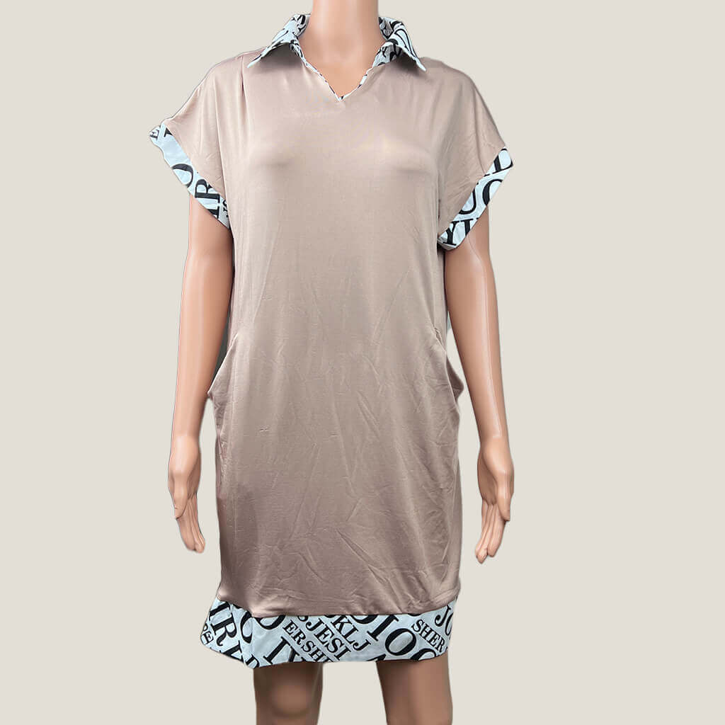 Summer Shirt Dress Front