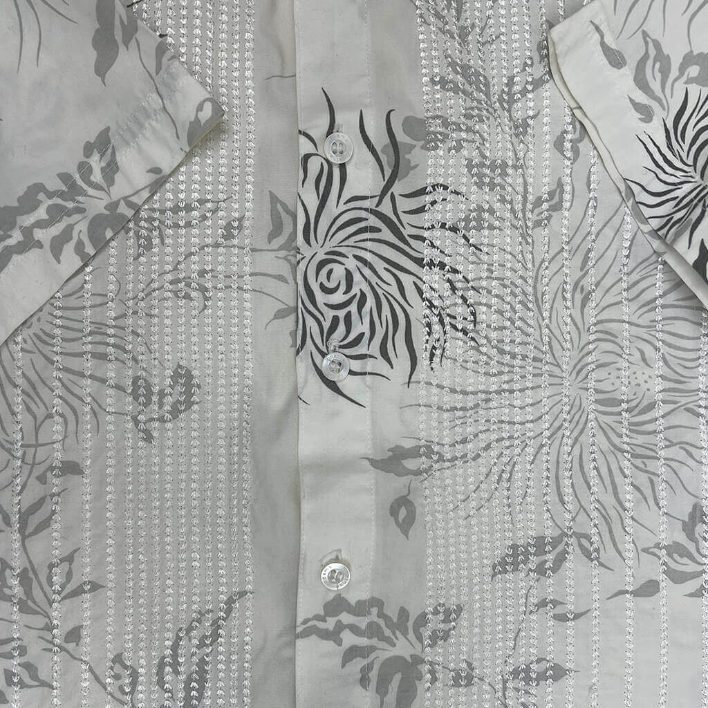 Jonathan Adams Men's Floral Shirt Print Detail