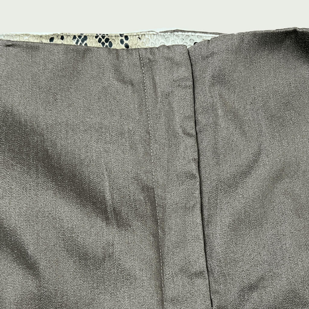 Kamikaze Womans Fitted Pant Zip Detail
