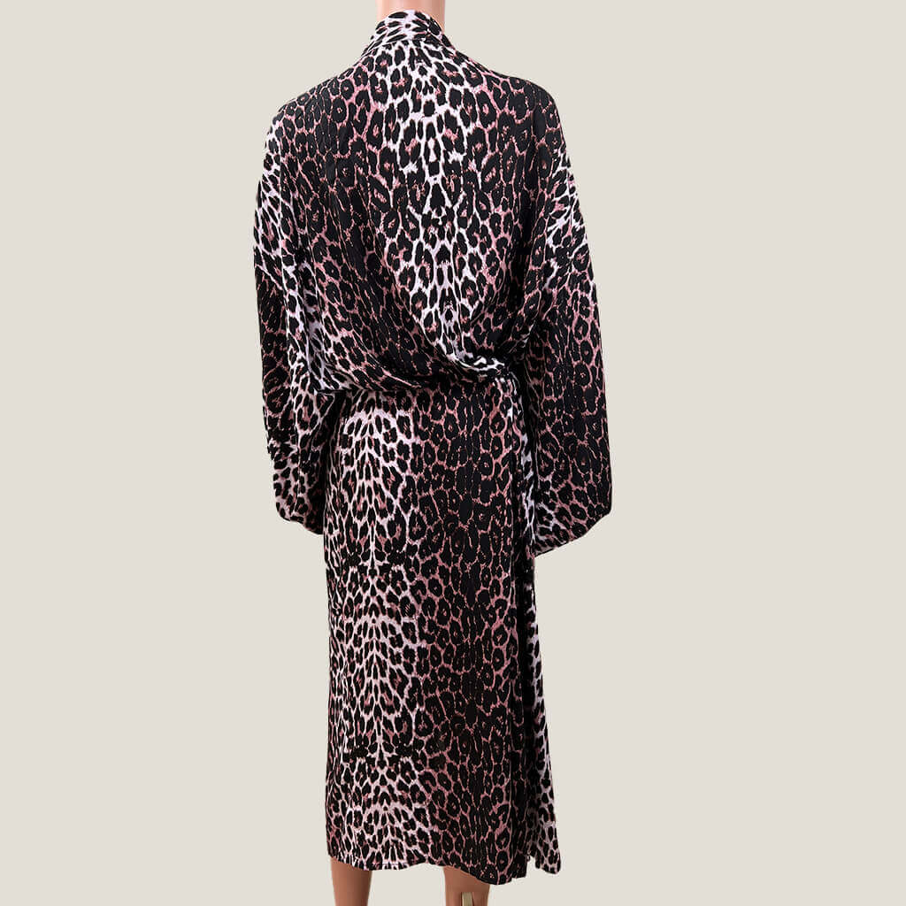 Notsomumsy Pink Leopard Print Komono Back