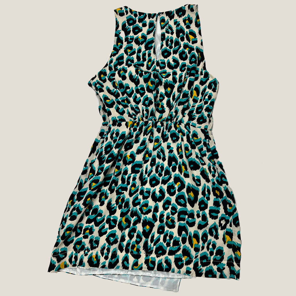 Kookai Abstract Pattern Dress Back View