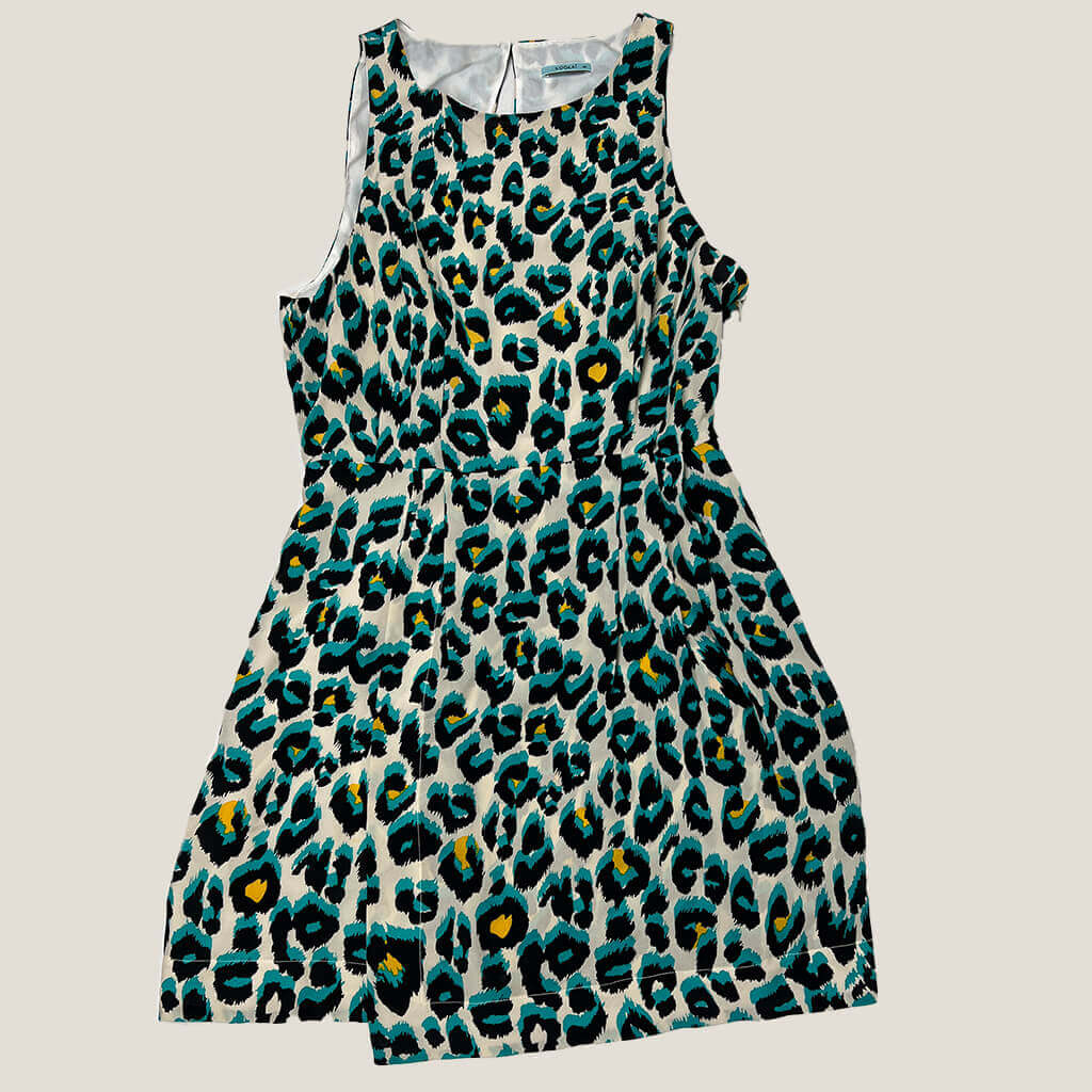 Kookai Abstract Pattern Dress Front view