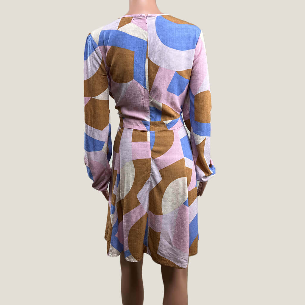 Mister Zimi Long Sleeve Mini Dress Back