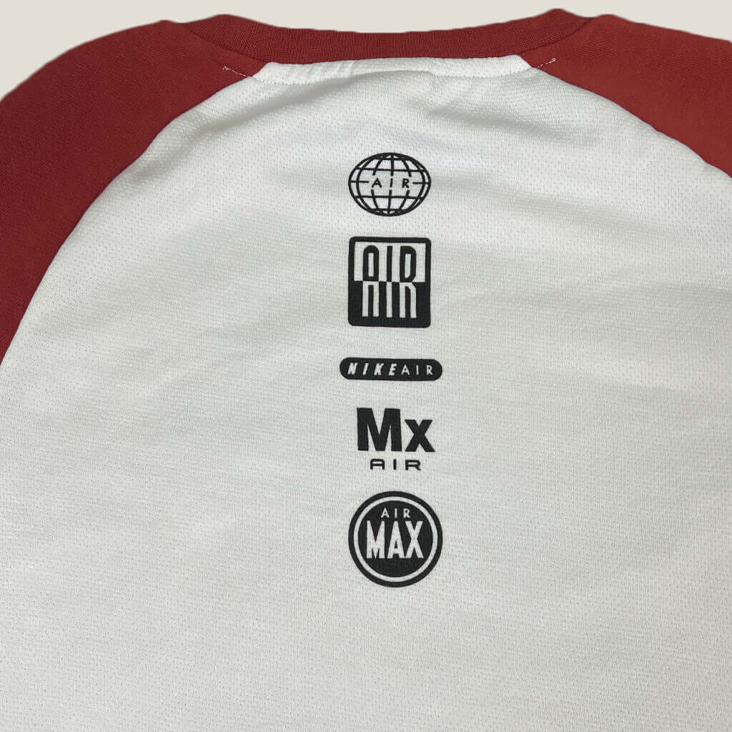 Nike Red Tag Short Sleeve Sweat Air Logo's on back