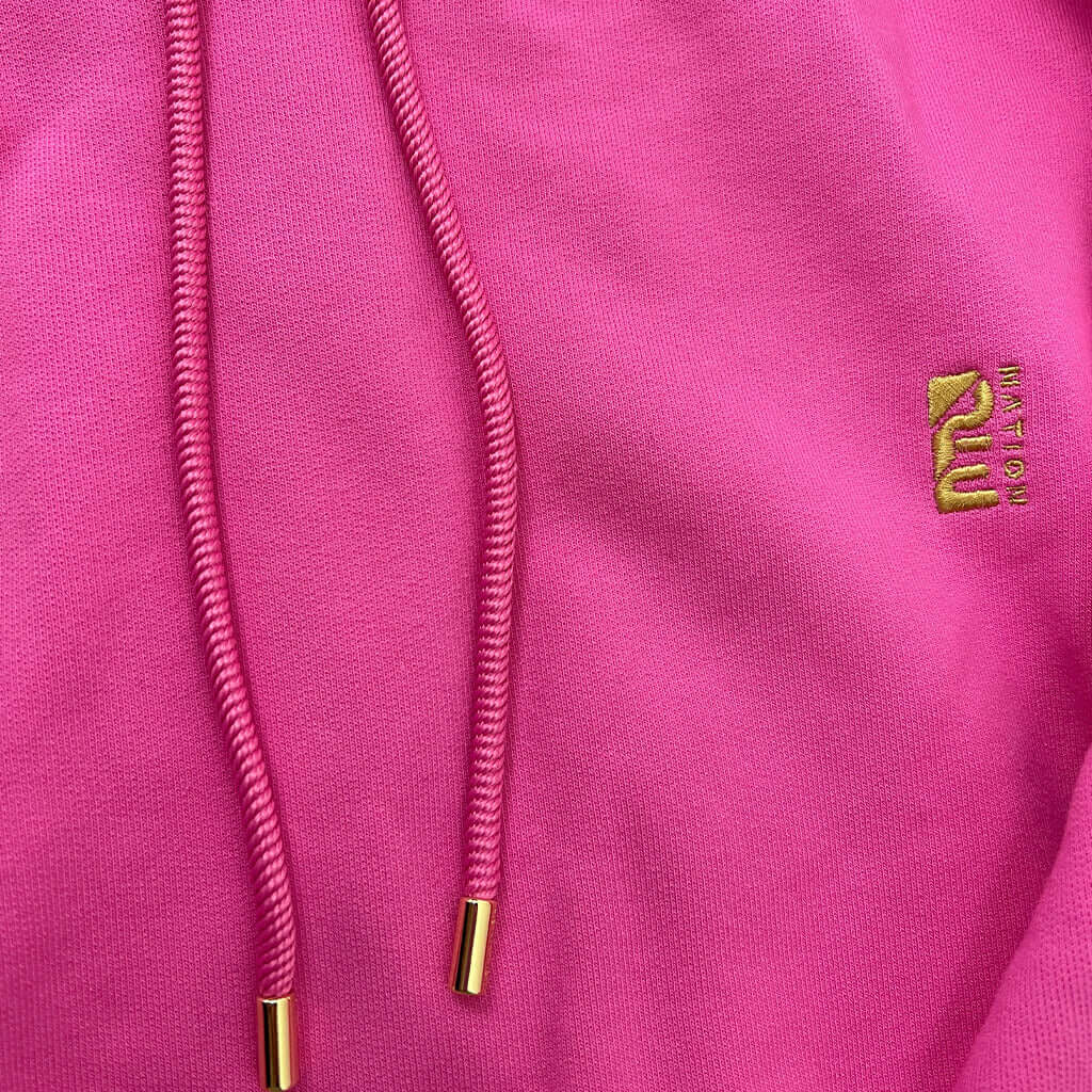 PE Nation Pink Reset Hoodie L Detail