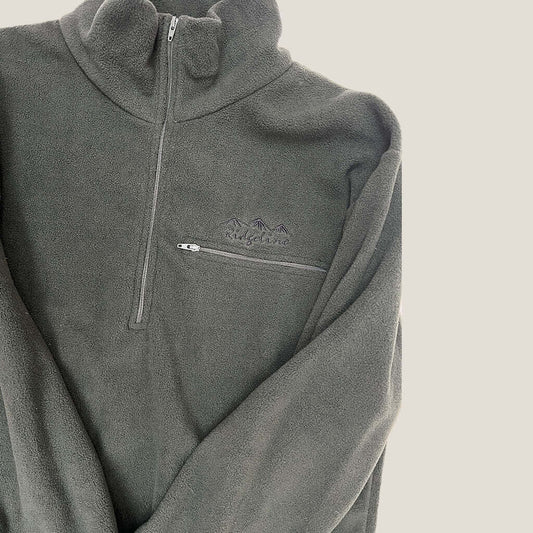 Ridgeway Olive Jumper Front Pocket Detail