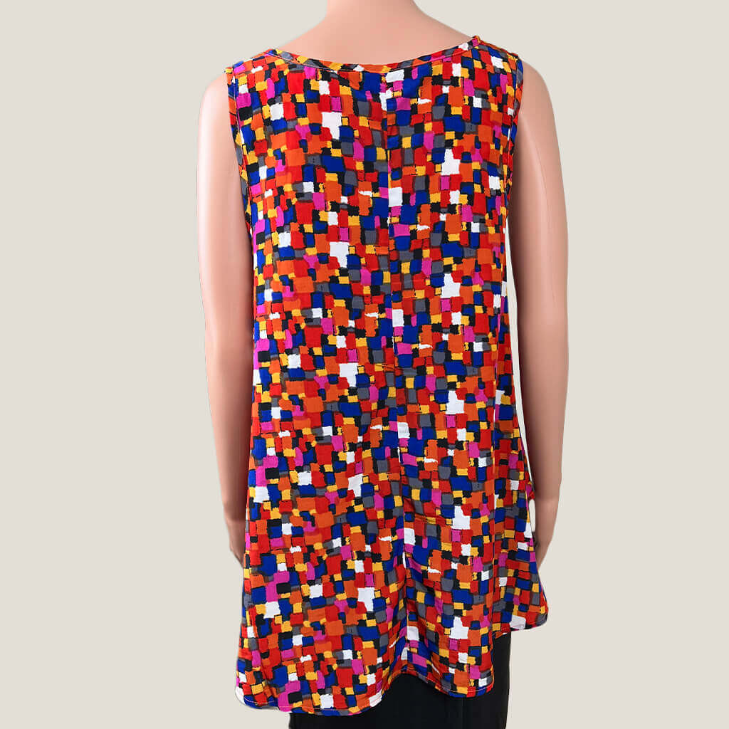 Rivers Woman Multi Coloured Hi Low Top Back