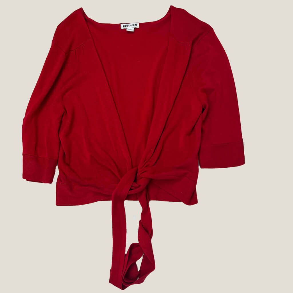 Rockmans wrap sweater front