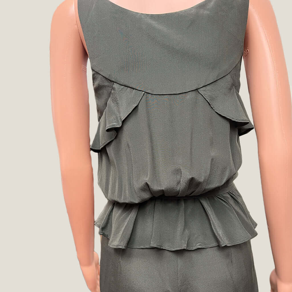 Rodeo Show Silk Jumpsuit Back Detail