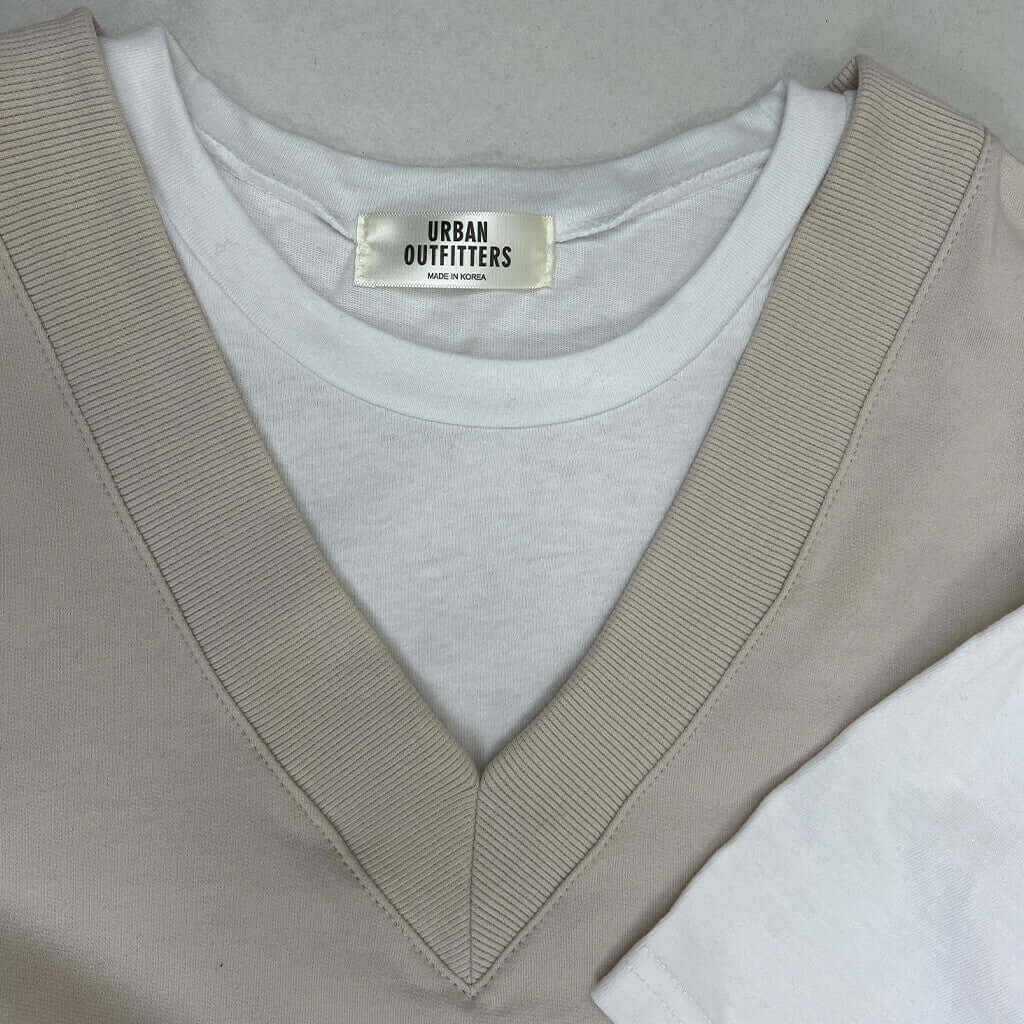 Sampson and Taylor T-Shirt-Collar Detail