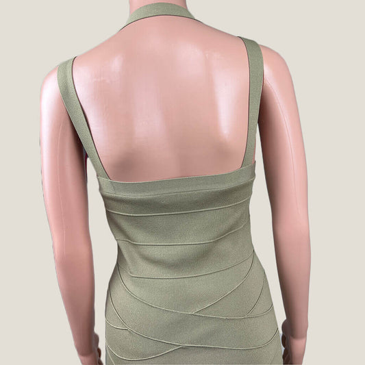 Sass and Bide Short Knit Dress Back