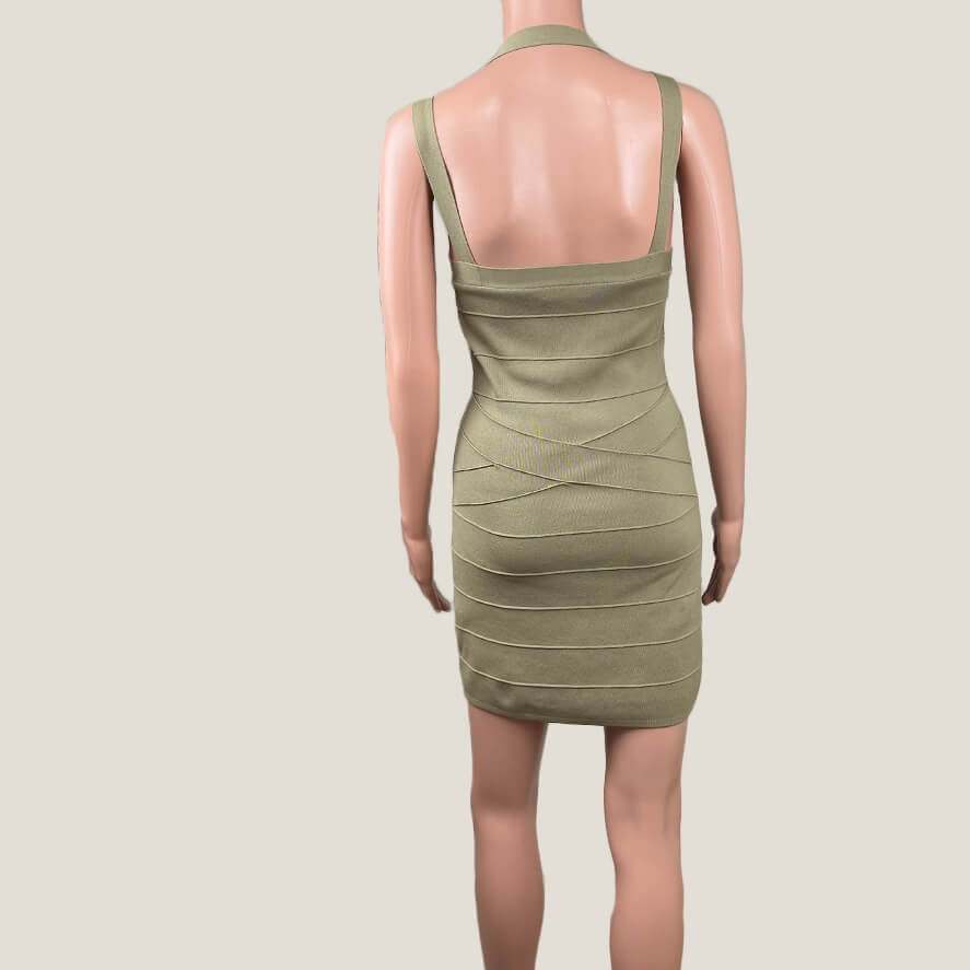 Sass and Bide Short Knit Dress Back
