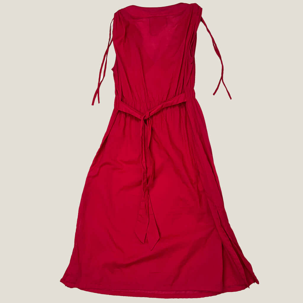 Seafolly Red Summer Dress Back