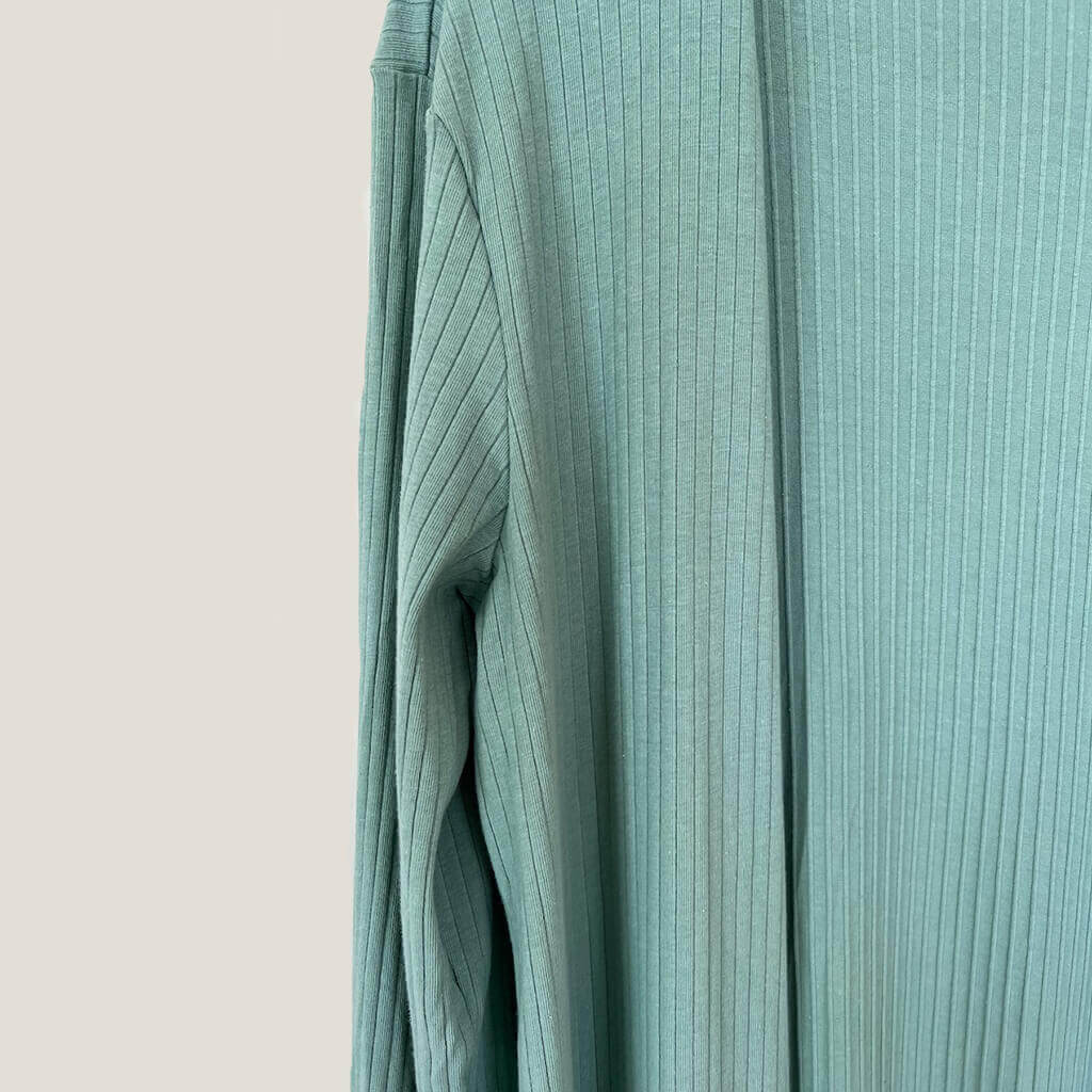 Sleeve close up view of the Shein Long Cardigan