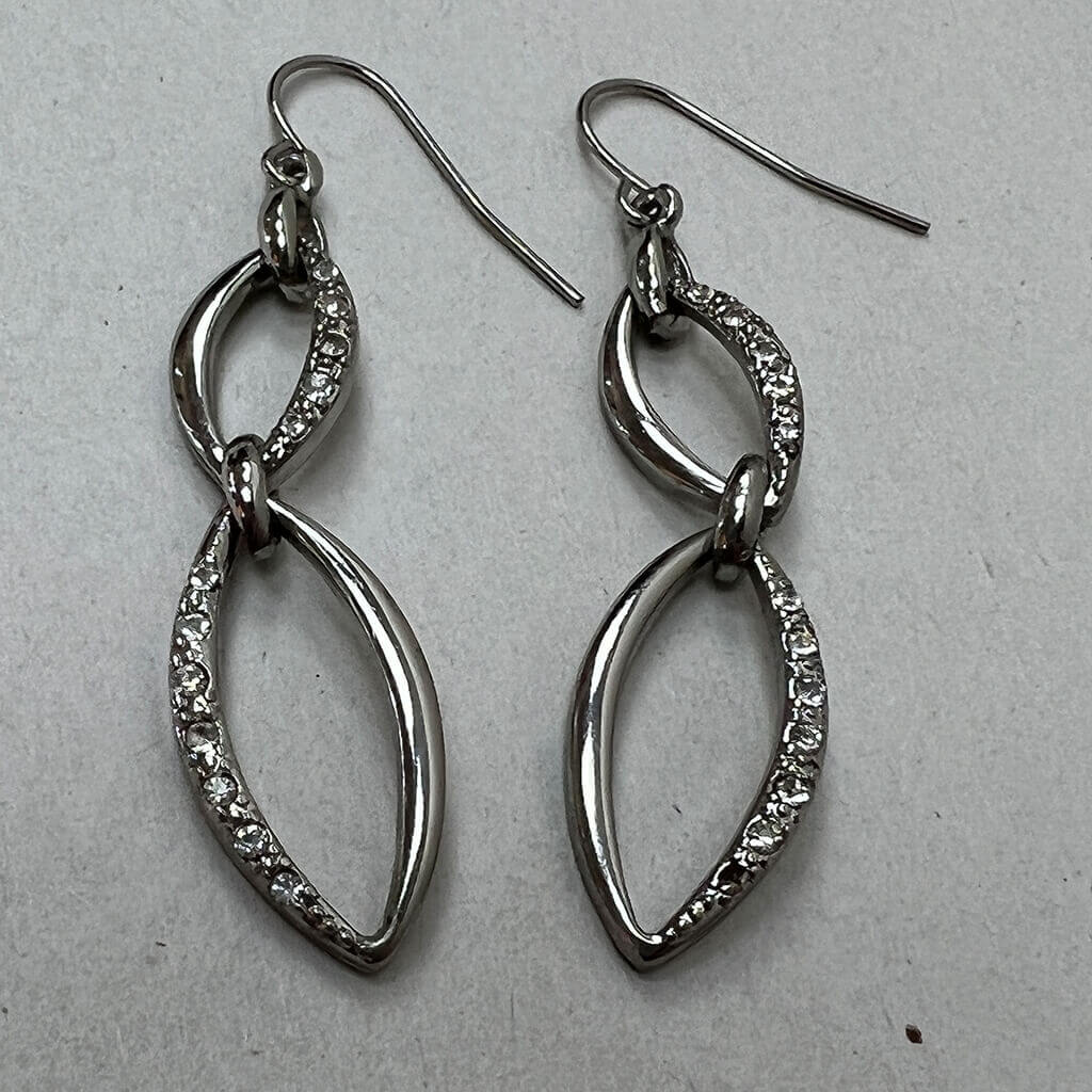 Silver Drop Earrings