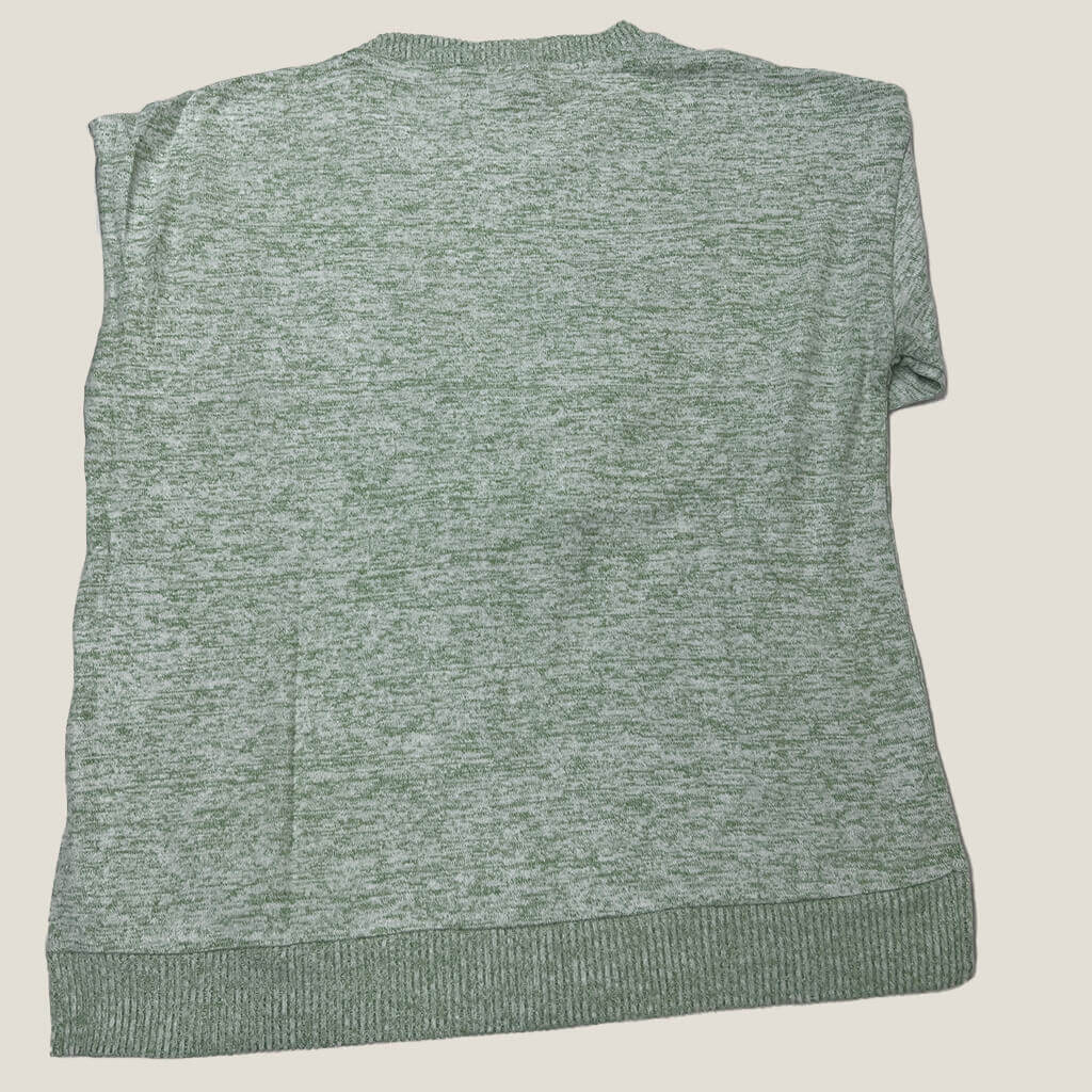 Suzannegrae Oversized Tea Green Jumper Back