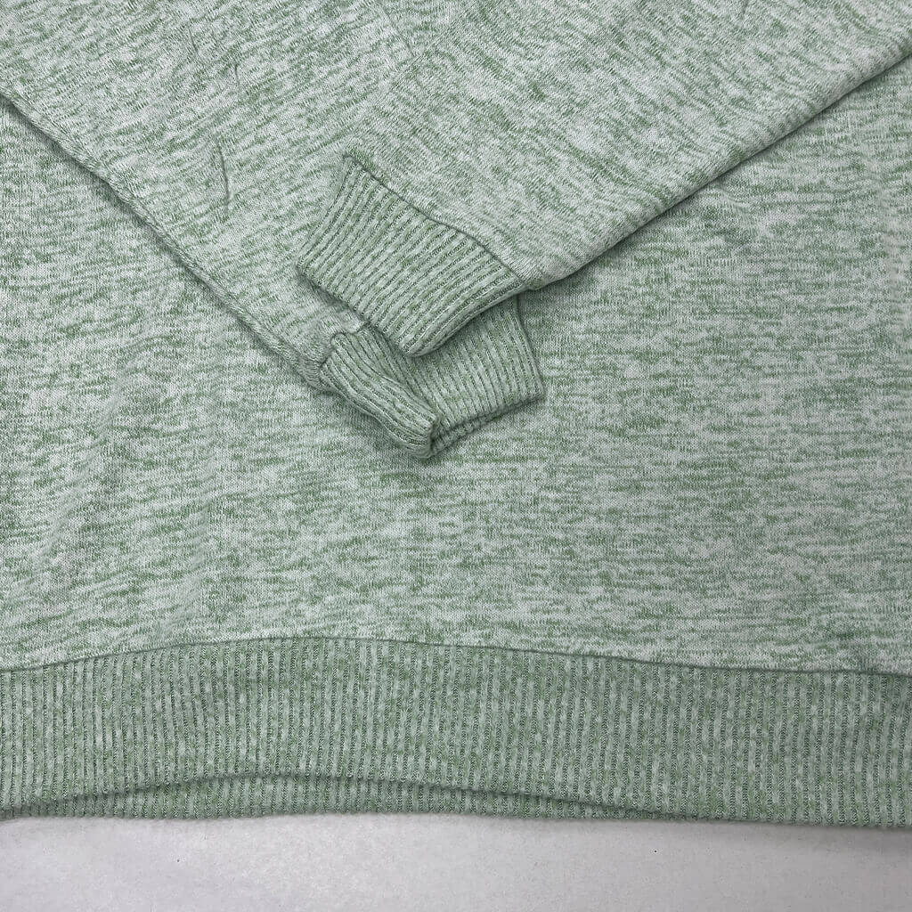 Suzannegrae Oversized Tea Green Jumper Hem