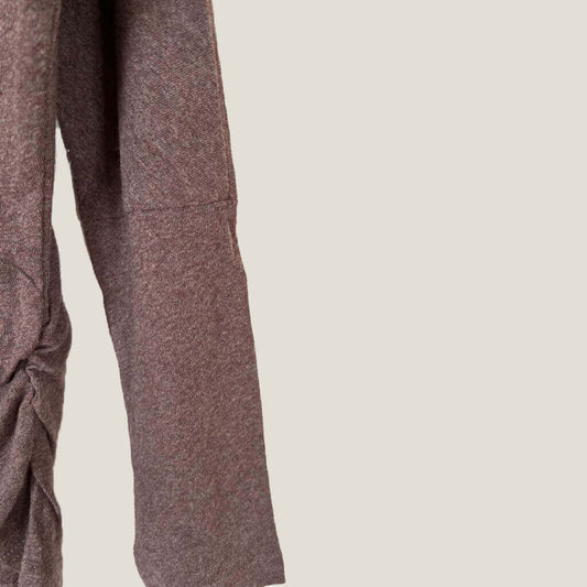 Sleeve Detail Wishlist Brown Woman's Jumper