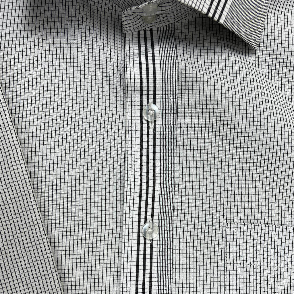 Francesco Smalto shirt button detail