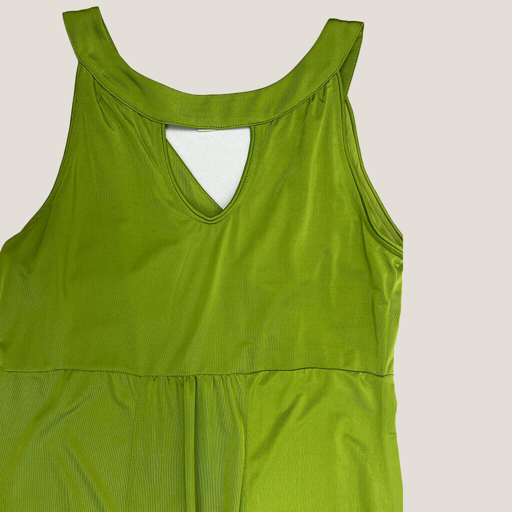 jp Green Dress Back Detail