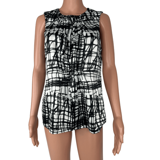 Front view of the Jane Lamerton Women's Sleeveless Top