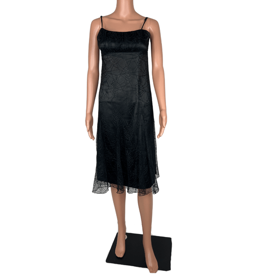 Black Friday Web Lace Slip Dress 8