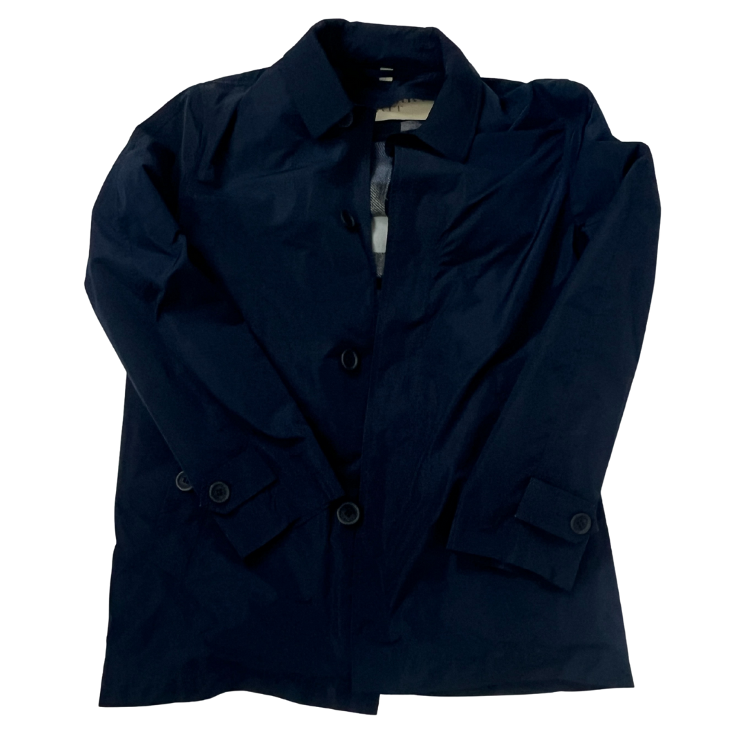 Front view of the Women's Burberry Brit Raincoat