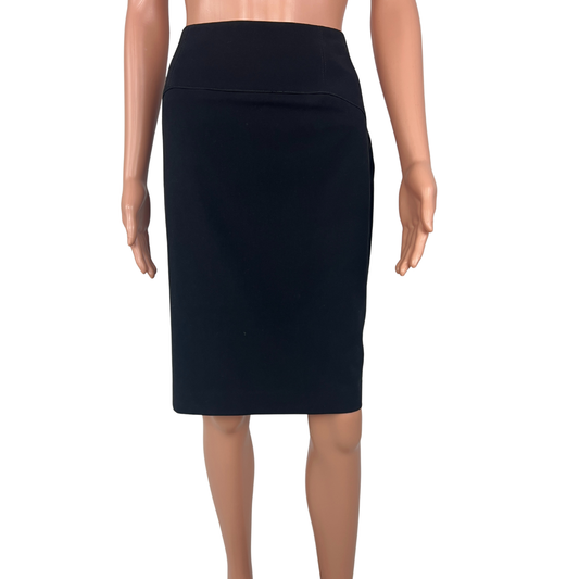 Cue Black Women's Pencil Skirt 12