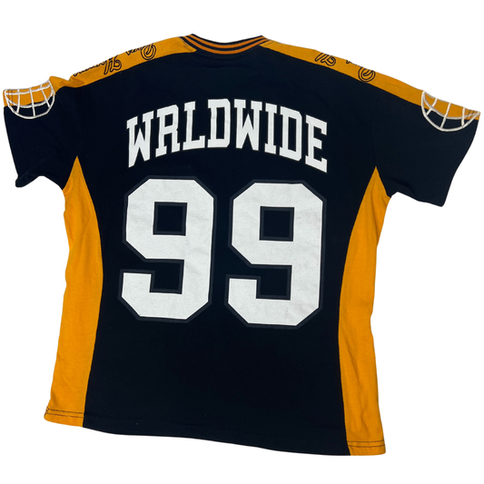Back view of the Boohoo Man Sports Jersey