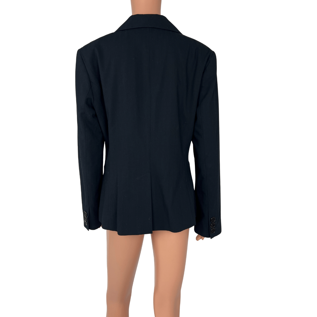 Back view of the Cue Black Women's Blazer