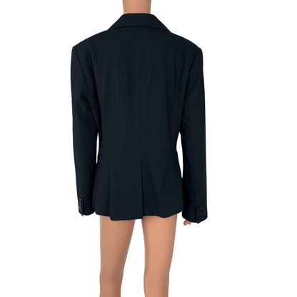 Back view of the Cue Black Women's Blazer