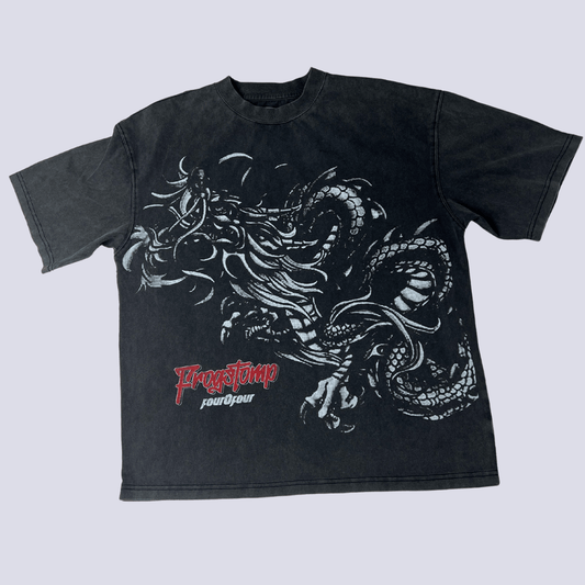 Front view of the Dragon design t-shirt