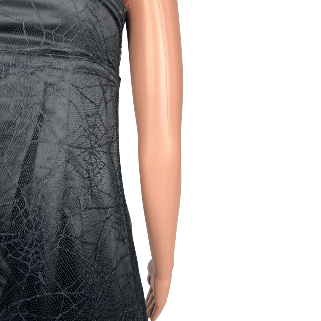 Black Friday Web Lace Slip Dress 8