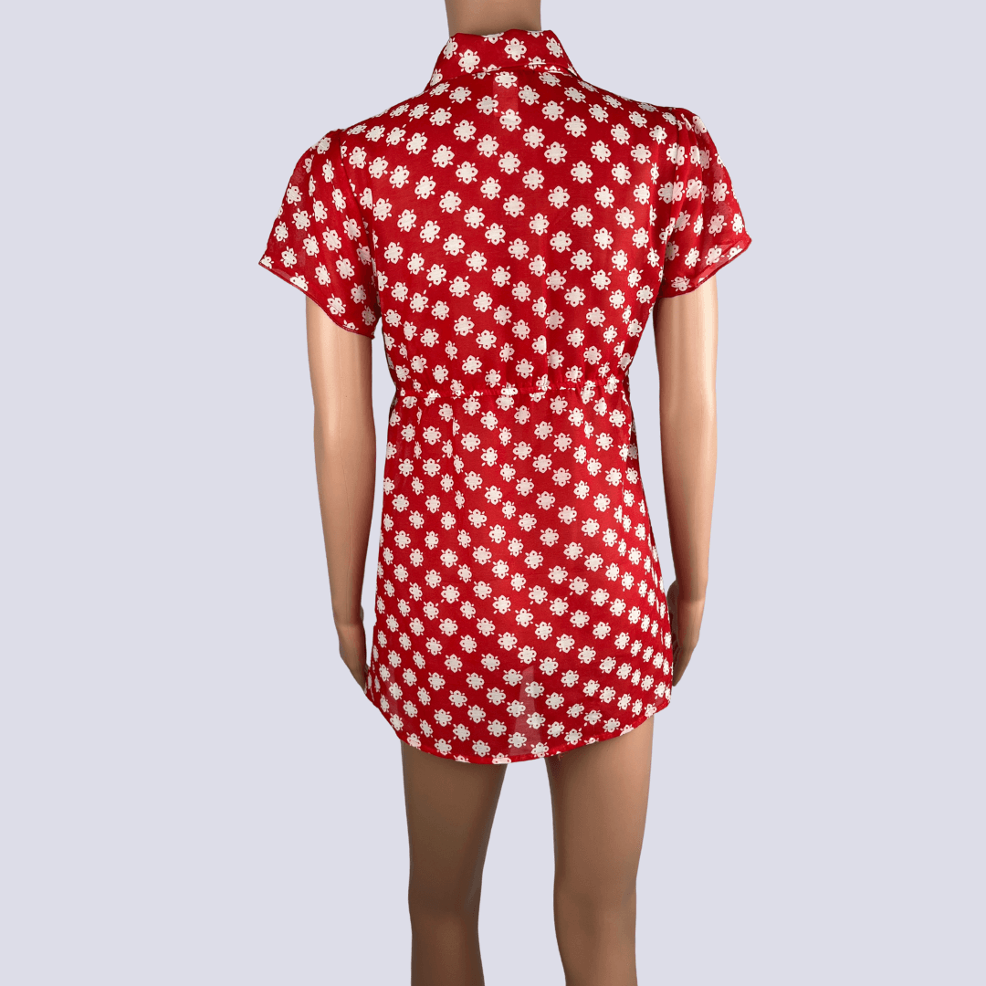 Front view of the 579 retro dress