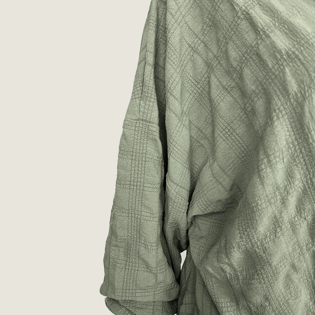 ASOS Design Knot Front Mini Shirt Dress Sleeve