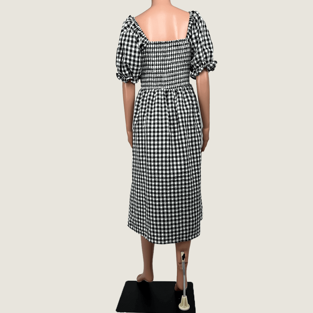 Atmos and Here Curvy Lyra Midi Dress Back