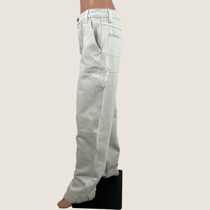 Side view of the Abrand Jeans Carrie Carpenter Jean