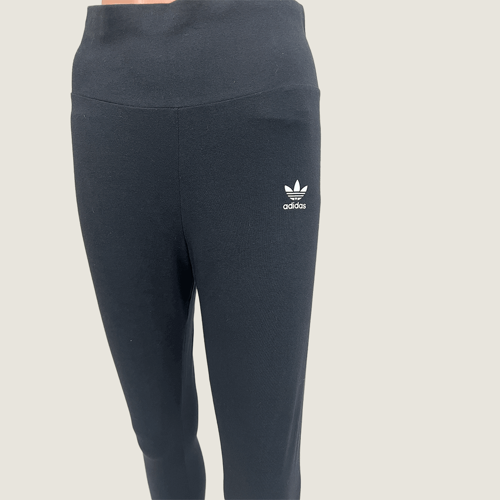 Adidas High Waist Tight Fit Leggings Front Detail