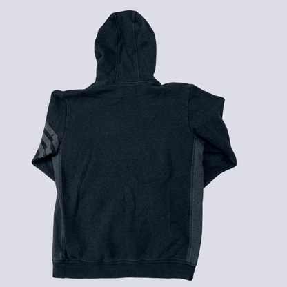Back view of the Adidas Black Sports Hoodie Medium