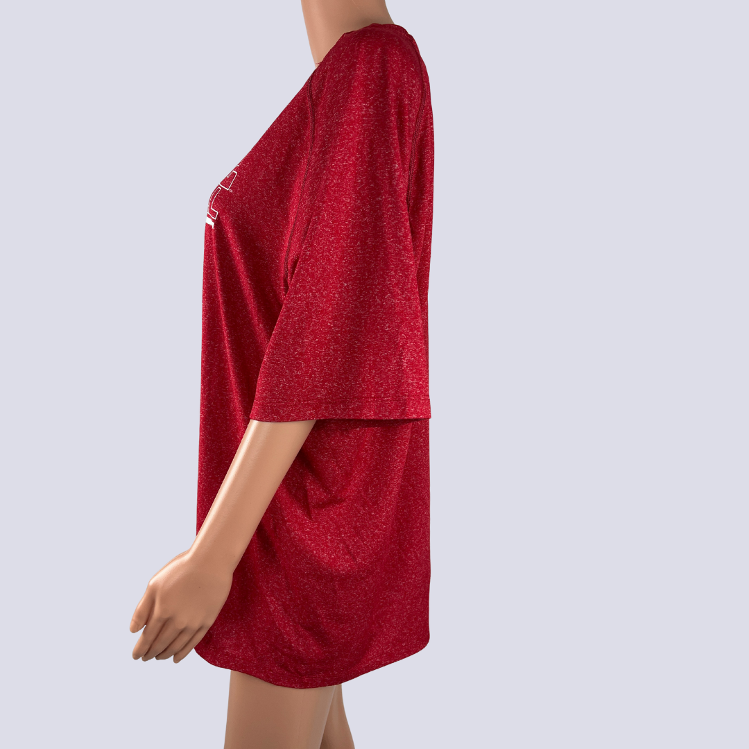 Side view of the Adidas basketball top