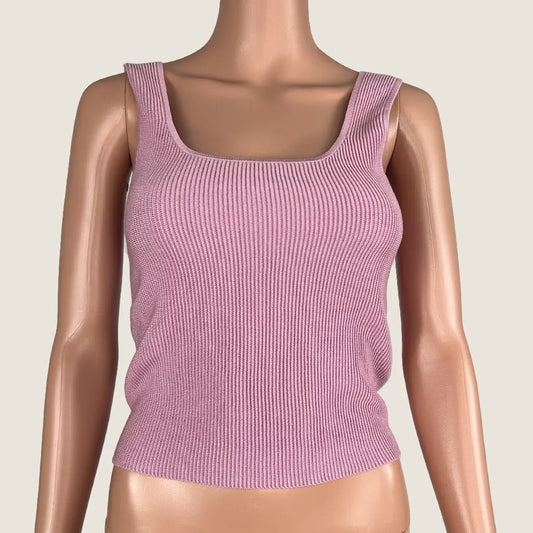 Aere Square Neck Soft Rib Tank 6