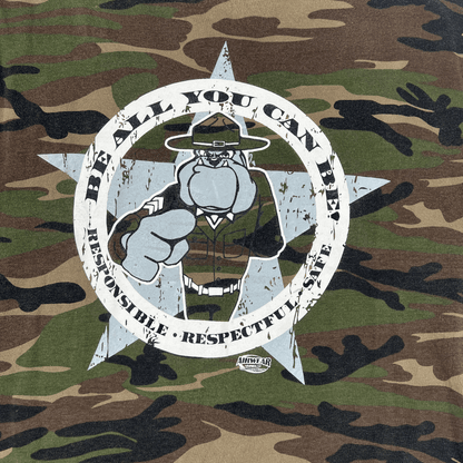 Front detail of image of the Army T-Shirt
