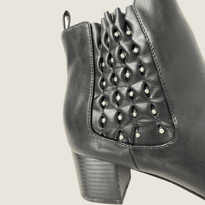 Autograph Heeled Ankle Studded Boots Side