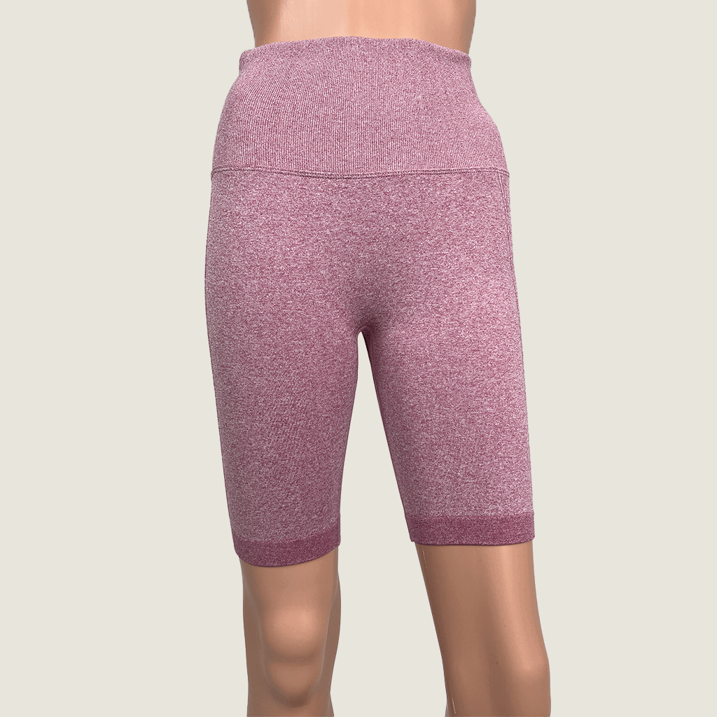 Women's High Waist Bike Shorts Front