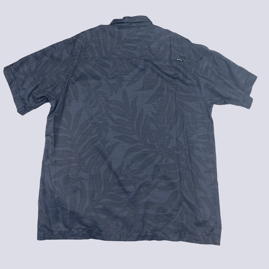 Back View of the Billabong Blue Hawaiian Shirt
