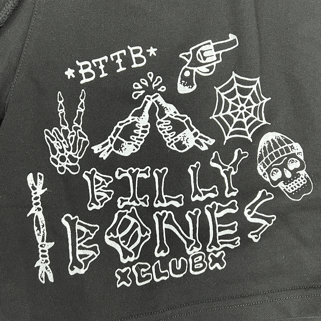 Billy Bones Club Flash Short Small Logo Detail
