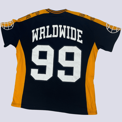 Back view of the Boohoo man's Jersey