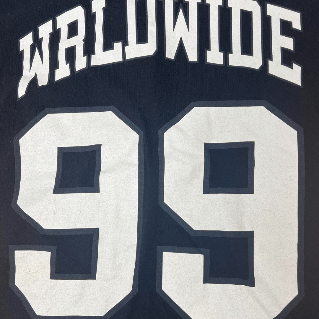 Front detail view of the Boohoo man's Jersey